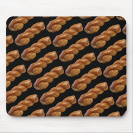 Glasig-glänzender Drehungs-Krapfen Mousepad