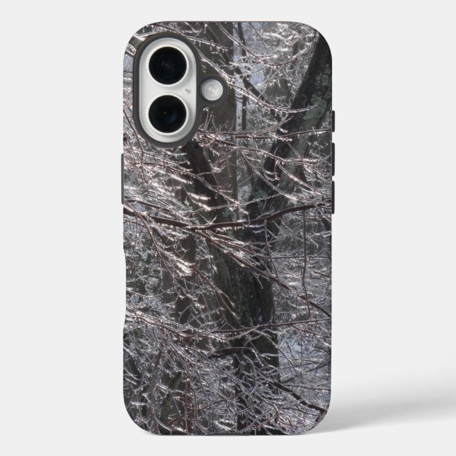 Glasiger Eiswald im Morgenlicht I Case-Mate iPhone Hülle (Rückseite)