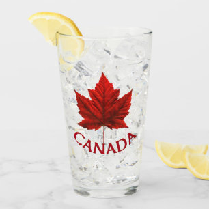 Glaskanada Ahornblatt-Gläser Kanadas Glas