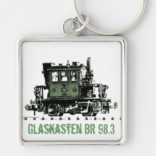 Glaskasten Keychain Schlüsselanhänger