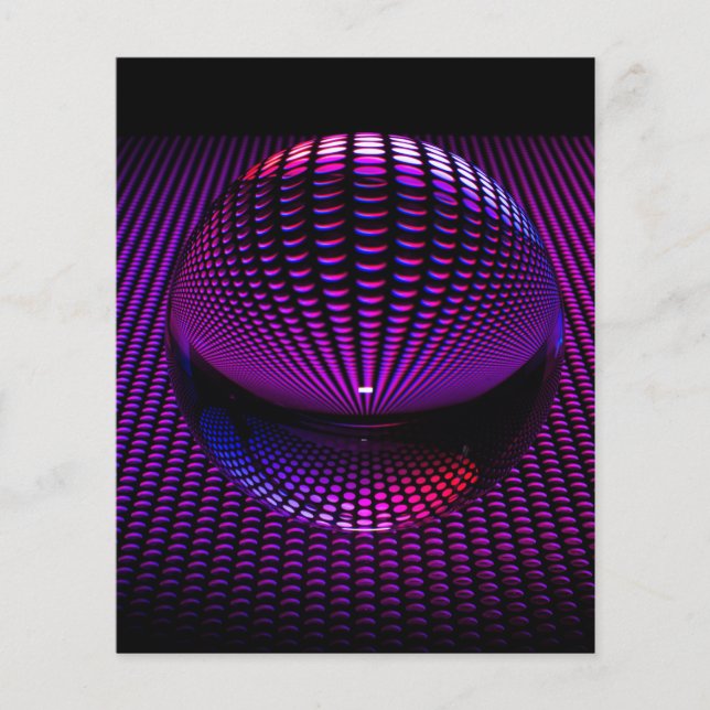 Glaskugel-624819 LILA FUTURISTISCHER GLASBALL SPH Flyer (Vorne)