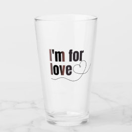 Glaskugel für die Liebe. Schöne Inschrift Glas