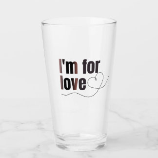 Glaskugel für die Liebe. Schöne Inschrift Glas