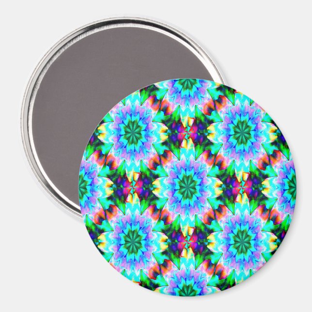 Glasmalerei des Meeres.... Magnet (Vorderseite/Rückseite)