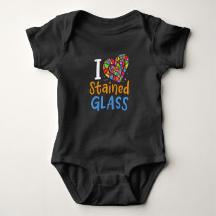Glasmalerei Glasmaler Baby Strampler
