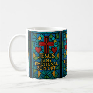 Glasmalerei Jesus Christliches Geschenk Kaffeetasse