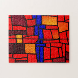 Glasmosaikpuzzle Puzzle