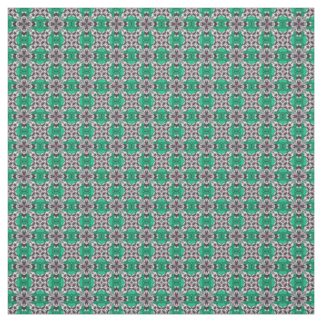 Glasmuster aus grün und weiß stoff (Muster)