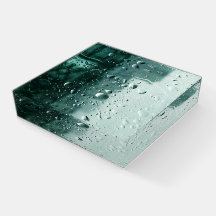 Glaspapiere Wassertropfen