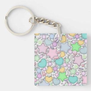 Glasperlen, Schmuck Schlüsselanhänger