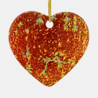 Glasposter aus Gold Keramik Ornament