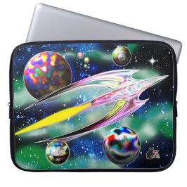 Glasrakete Laptopschutzhülle