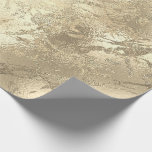 Glass Abstrakt Sepia Gold Marble Shiny Metallic Geschenkpapier<br><div class="desc">Minimalismus und Eleganz nach den Trends der Inneneinrichtung. Für viele Luxus-Glam-Gelegenheiten florenceK-Design</div>