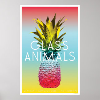 Glass Animals Tour Poster