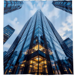 Glass Ascension - Duschvorhang