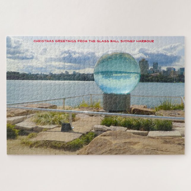 Glass Ball Sydney Harbour Australia Jigsaw Puzzle (Horizontal)