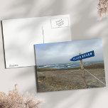 Glass Beach Postcard | Fort Bragg, Mendocino Postkarte<br><div class="desc">Foto am Eingang des Glass Beach in Fort Bragg,  Mendocino Landkreis,  Kalifornien.</div>