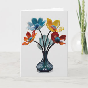 Glass Bouquet Karte