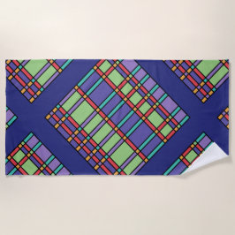 Glass Bright Colors Strandtuch