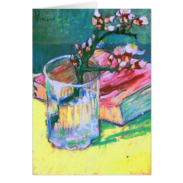 Glass-Buch Van Gogh Fine aus Almond Branch (Vorne)