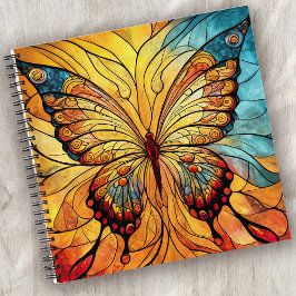 Glass Butterfly Notizbuch