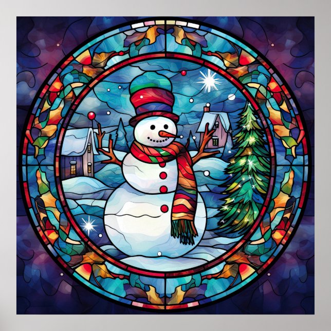 Glass Christmas Poster (Vorne)