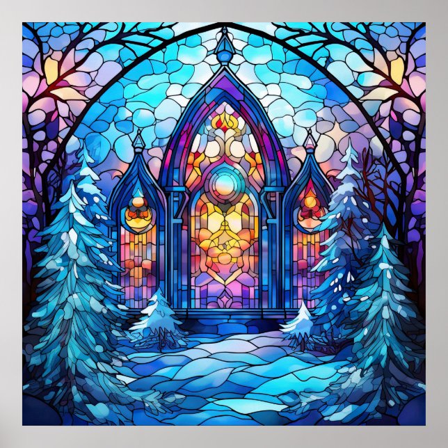 Glass Christmas Poster (Vorne)