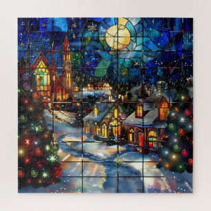Glass Christmas Puzzle