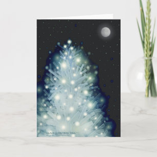 " GLASS CHRISTMAS TREE " von Robert Singletary Feiertagskarte