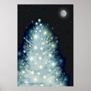 " GLASS CHRISTMAS TREE " von Robert Singletary Poster