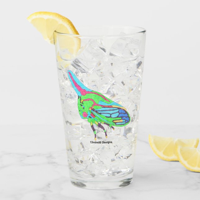 Glass Cup - Eichenbaum Glas (Vorderseite Ice)