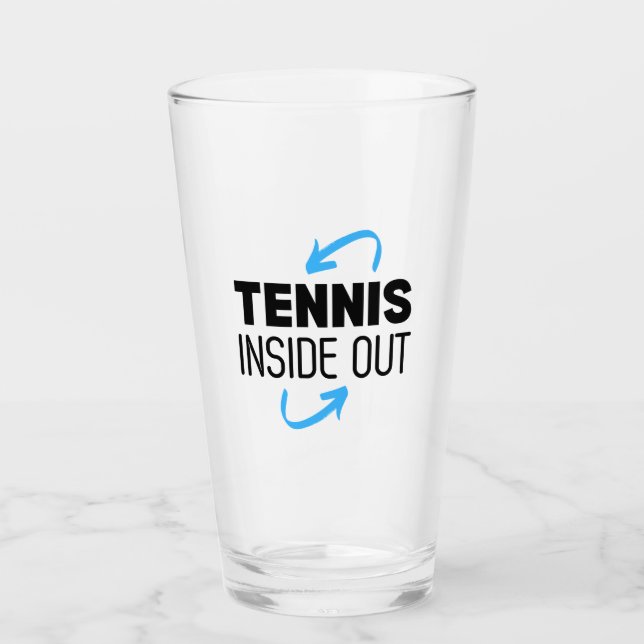 Glass Cup Tennis Inside Out Glas (Vorderseite)