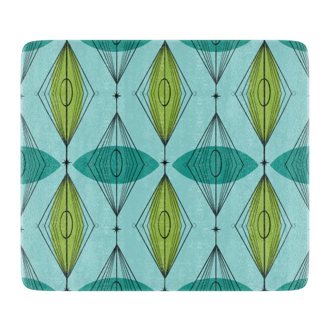 Glass Cutting Board für Atomöfen und Sternexplosio Schneidebrett (Vorderseite)