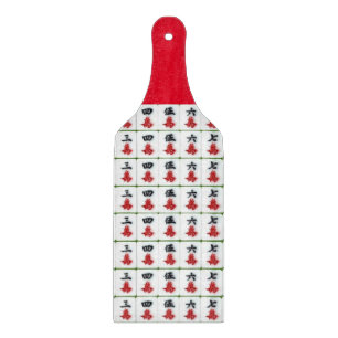 Glass Cutting Board Mahjong Schneidebrett