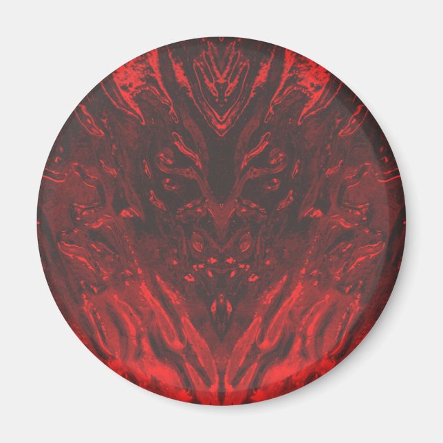 GLASS DEMON MAGNET (Vorne)