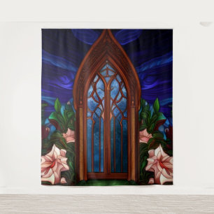 Glass Doorway zu wo gestoppt? Wandteppich