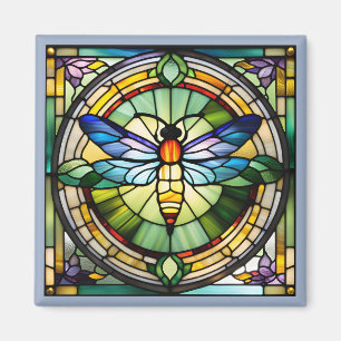 Glass Dragonfly Magnet