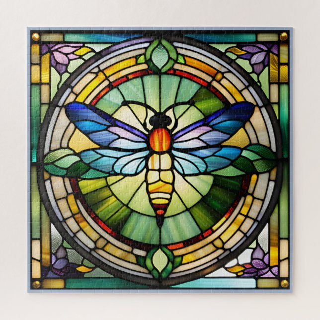 Glass Dragonfly Puzzle (Vertikal)