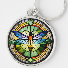 Glass Dragonfly Schlüsselanhänger