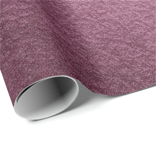 Glass Elegant Urban Metallic Burgundy Beet Geschenkpapier (Rolleneckpunkt)