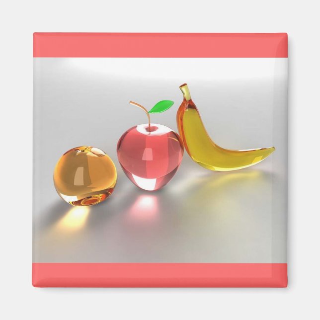Glass Fruit Magnet (Vorne)