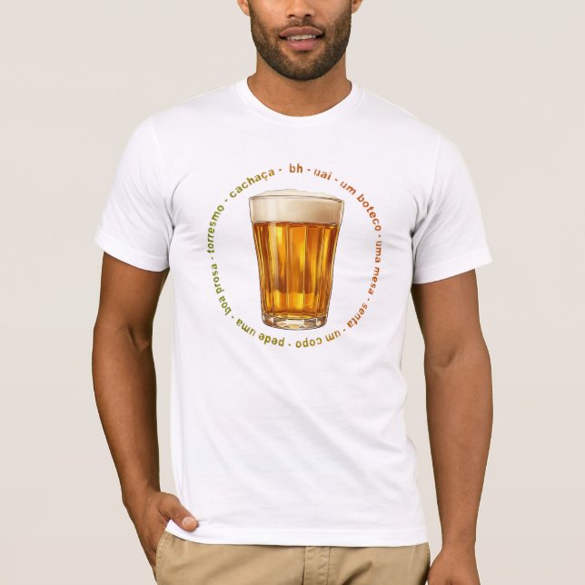 Glass Lagoinha and Belo Horizonte T-Shirt (Vorderseite)