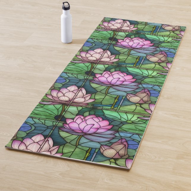 Glass Lotus Yoga Mat Yogamatte (Beispiel)