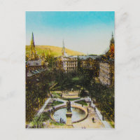 Glass Magic Lantern Slide MONTREAL 1890 Kanada