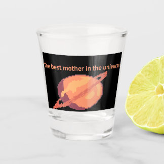 Glass mother's day schnapsglas