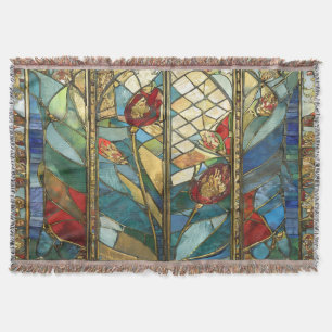 Glass Rote Hauptopftiere bei Sonnenaufgang Decke