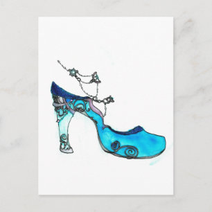 Glass Slipper Postkarte