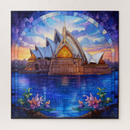 Glass Sydney Opera House Puzzle