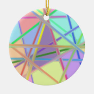 Glass Threads Keramik Ornament