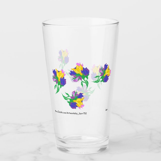 Glass Tumbler/Lilly's Glas (Vorderseite)